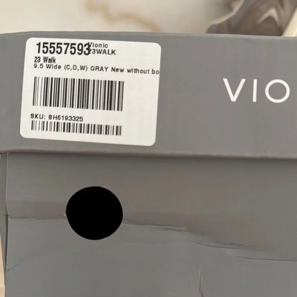 Vionic Taupe and Lemon Sneakers - Picture 9 of 9